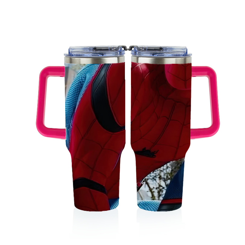 （画像用） Spider Man スパイダーマン 1200ｍLフルプリント車用タンブラー